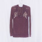 Affliction  Kentucky Rye Hooded Sweatshirt Size S Photo 4