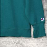 Champion Powerblend Pullover Sweatshirt Womens L Jade Green Classic Crewneck Photo 5