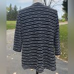 JM Collection  Size Large Black/ White Women's One Button Blazer Jacket Lined Photo 1