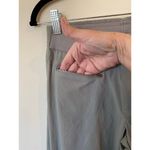 Athleta  Mod Trekkie Cropped Pull On Pants Gray Women's Size 0 Activewear Photo 4