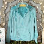 Tangerine Hoodie Mint Green Aquamarine Pullover Womens Medium New Comfy Photo 1