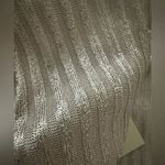 Ramy Brook NWT  Adley Gold Twist-Front Blouse Size 6 Metallic V-Neck $299 Photo 5