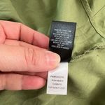 Torrid Women's Sleeveless cinched Waist Gold Chain Notch Necklaine Green Dress 0 Photo 9