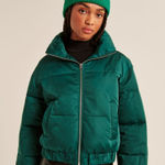 Abercrombie & Fitch Ultra Mini Puffer-Green Photo 0