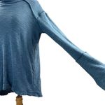 We The Free Women's Cowl Neck Split Back Knit Top Multicolor Size M Photo 1