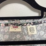 Levi's NWT Levi’s Square Neck Puff Sleeve Floral Crop Blouse - Size XL Photo 4