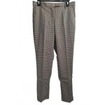 Mango Houndstooth Mid-Rise Skinny Pants Trouser NWT Size 8/Large Photo 2