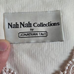 American Vintage 80s Vintage Pastel Pink Floral Lace Embellished Romantic Blazer Jacket Size 8 Photo 4