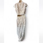 Lace Skirt & Crop Top Set‎ White Size L Photo 1