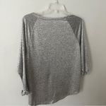 Divided Lucky Love Charcoal Grey Long Sleeve Tee Small Photo 4