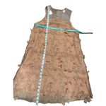 BCBGeneration  Embroidered Floral Applique Chiffon Dress Size Small Photo 5