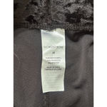 Nordstrom ‎ Black Velvet Leggings Soft Stretch Casual Pants Size M Photo 3