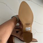 DV by Dolce Vita Drako Strapy Ankle Boots 8 Tan Booties Stacked Heel Vegan Photo 9