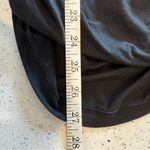 Sundance  Vanessa Faux Wrap Ruched Side Black Top Size Small Photo 4