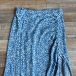 Reformation Grazie Skirt in Clio Blue Floral Size 4 Photo 3