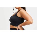 Good American Good Compression Swim Tank Bikini Top Stretch Black 6 US 3XL Photo 2