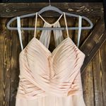 Azazie NWT  Cecilia Dress In Pearl Pink Sz 4 Photo 4