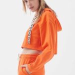 Urban Outfitters 🍊 orange  flower hoodie dalia🍊 Photo 2
