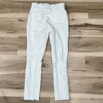 Urban Outfitters  BDG Twig High Rise Cropped White Distressed Jeans Women’s 26 Photo 1