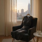 ZARA  Gray Sleeveless Midi Dress, M/L Photo 11