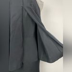 Kobi Halperin Black 100% Silk Open Shoulder Cape Halter Dress‎ Size 6 Photo 8
