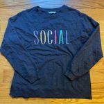 Wildfox SOCIAL sweatshirt size small Photo 0