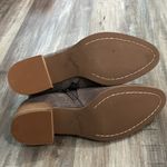 Seychelles  Score Ankle Bootie Soft Gray Suede Zip Almond Toe Block Heel Photo 7