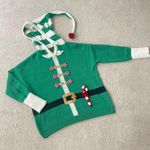United States Sweaters Christmas Holiday Green Elf Sweater - XL Photo 0