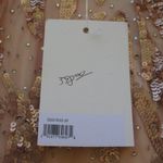 Mac Duggal 5222 Womens SEQUINED FAUX WRAP SPLIT LONG SLEEVE GOWN Photo 15