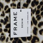 frame denim Frame Ali Leopard High Rise Cigarette Jeans Skinny Crop Animal Print 28 New/Flaw Photo 12