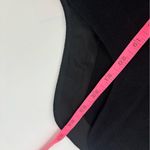 Tibi  Melee Crepe Long Sleeve Cropped Top black wool Sz 12 Photo 6