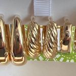 House of Harlow 1960 | Hoop Earring Trio ✨ Gold Photo 0