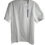 ASOS 4505 Unisex XS White Short Sleeve T-Shirt Solid Casual Top Photo 0