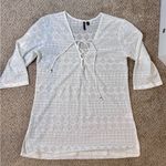 Portocruz White Lace Swim Cover Photo 4