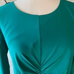 Vince Camuto Long Sleeve Bodycon Dress In Emerald Green Size 14 Photo 7