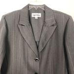 Danny & Nicole Women's Gray Blazer Jacket Size 18 Photo 2