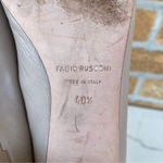 Fabio rusconi Scalloped Leather Pumps 40.5/10.5 Tan Photo 8