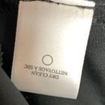 ALC Frank A.L.C. Velvet Wide Leg Pants Silk Blend Flat Front Tab Closure Black Size 2 Photo 5