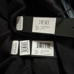 Komarov Black Charmeuse Evening Cocktail Dress with Jacket Size Small New Photo 7