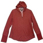 Natural Reflections French Terry Full Zip Hoodie Women’s Size Medium red orange Photo 0