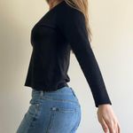 Fruit of the Loom Black Long Sleeved T-shirt Photo 1