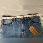 Kensie Size 4 Vintage Luxe The High Rise Midi Skirt Front Slit Denim Jean Photo 9