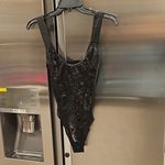 Free People đź’•INTIMATELY đź’• Off Beat Bodysuit ~ Black XS NWT Photo 8