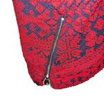 IZOD  red & navy textured pullover sweater large‎ Photo 2