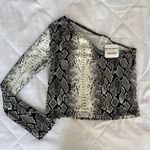 The Copper Closet  Snakeskin Crop Top  Photo 1