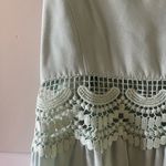 NWOT Mint Green Lace Trim Dress Size M Photo 1