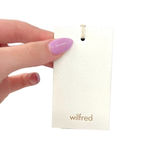 Aritzia Wilfred Pursuit Skirt in Classic Navy Blue Plaid Check Sarong Size 10 Photo 7