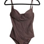 ANDIE Luna One Piece Espresso (Brown) Swimwear Bathing Suit Size S New Photo 0