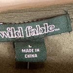 Wild Fable NWT Olive Green Open Back Bodysuit Photo 5