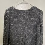 Banana Republic  Crewneck Sweater Steel Gray Silver Metallic Photo 8